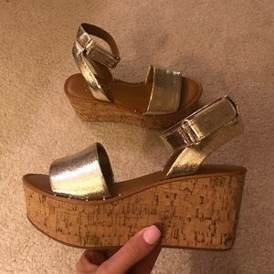 Franco Sarto Platform Sandals